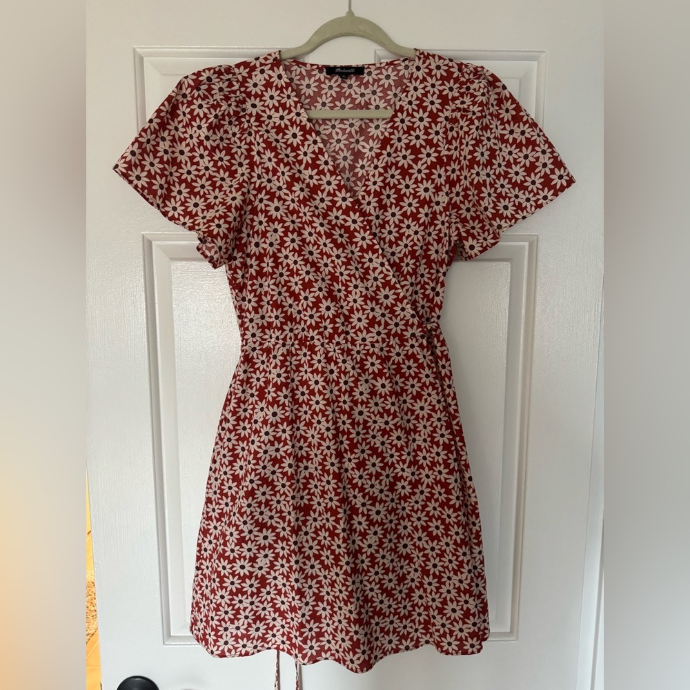 Madewell Daisy Wrap Dress - Medium